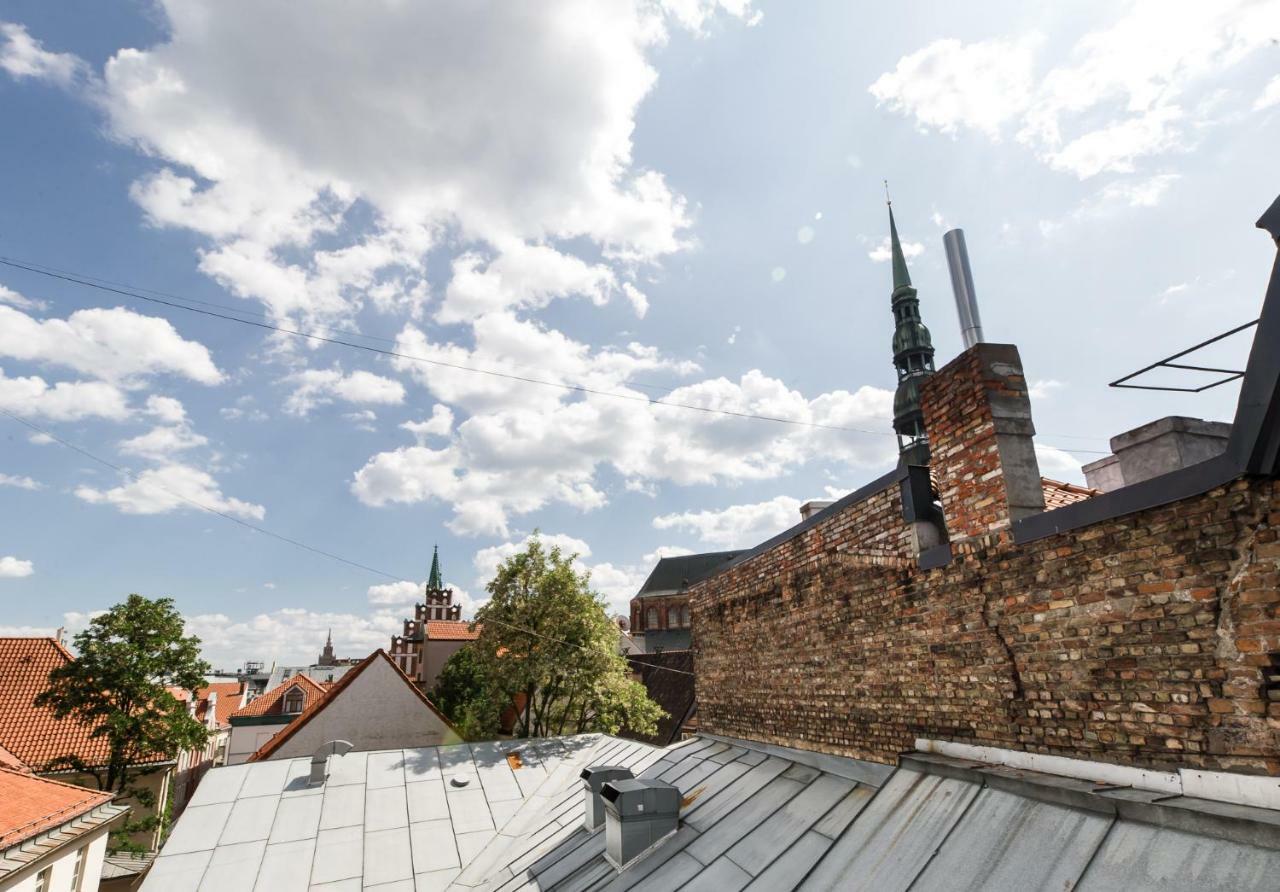 Cozy Studio Mansard Riga Old Town Aptartment, Ac Exteriör bild